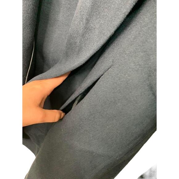 Tahari Riley Crepe Drape Jacket in Teal Medium‎ NEW $250 - Picture 5 of 7